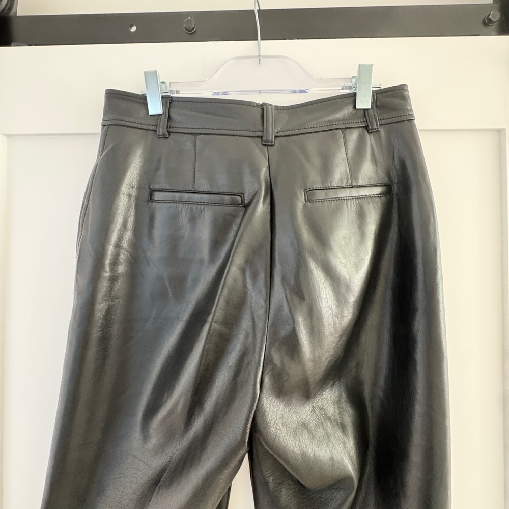 Babaton Cropped Leather Pant - Command (Aritzia) - image 3